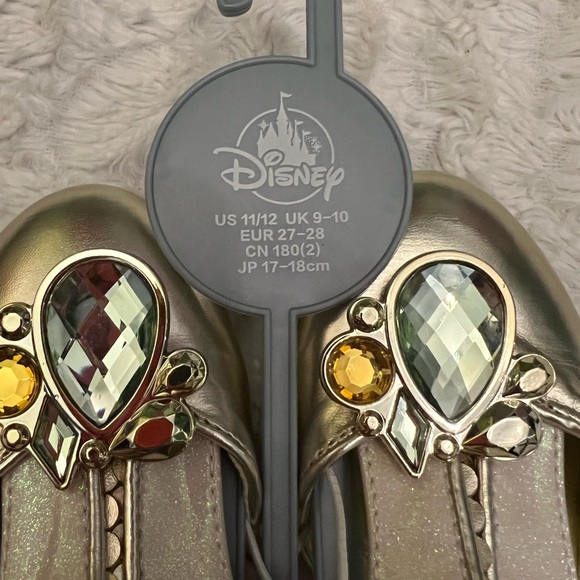 Disney Tiana Dress Up Shoes Size 11/12 - Picture 7 of 8